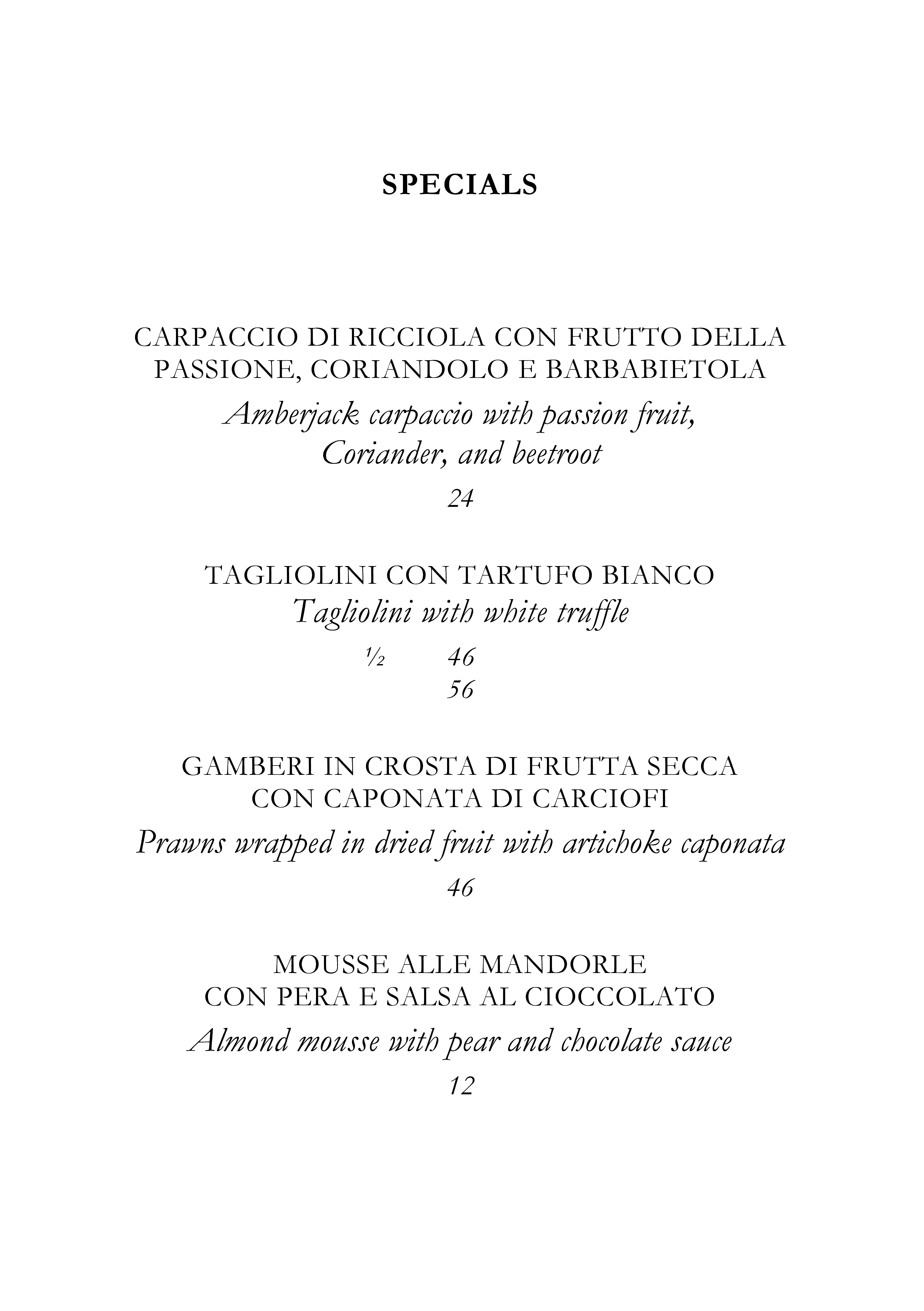 Daily special Seite 1