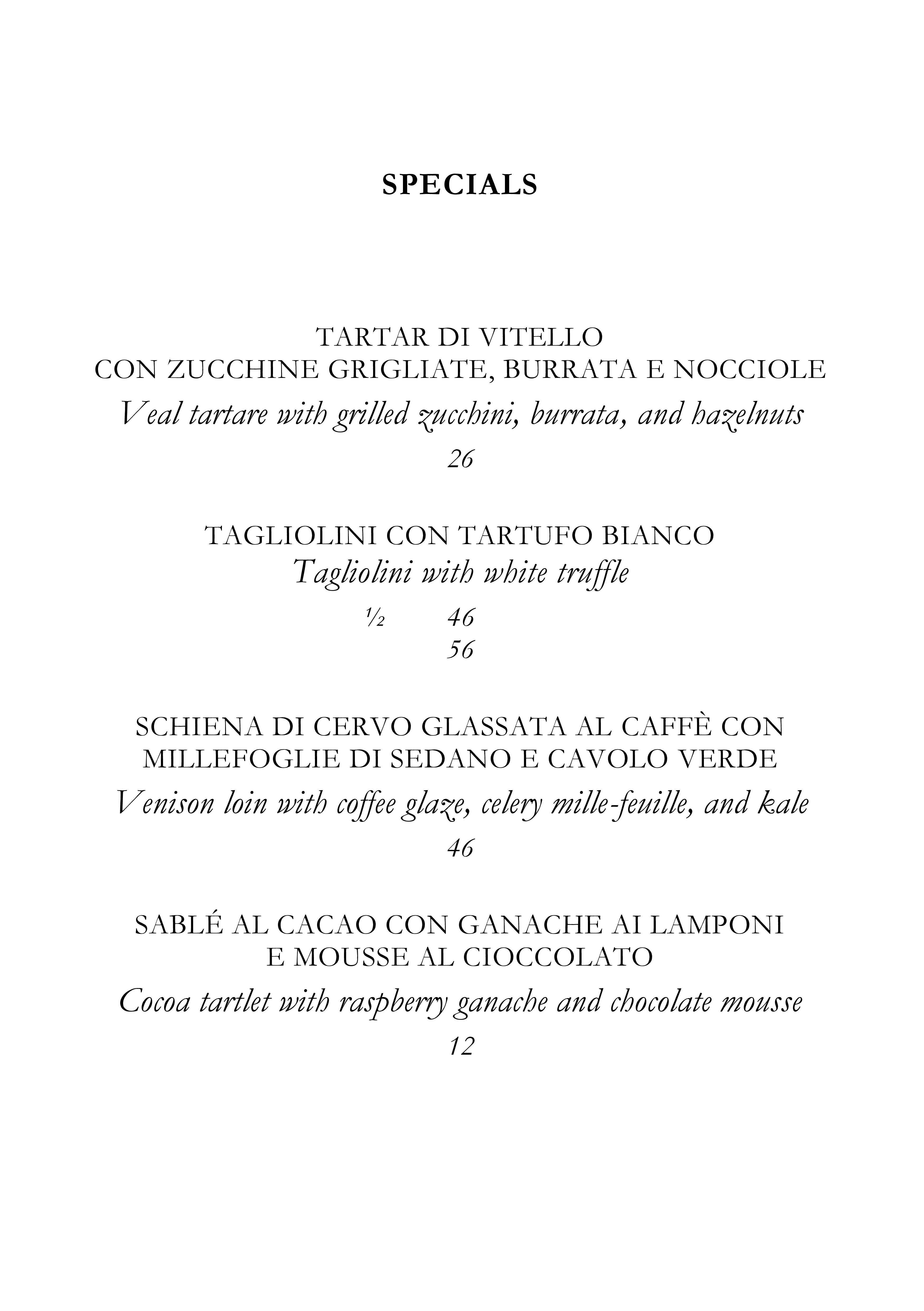 Daily special Seite 1