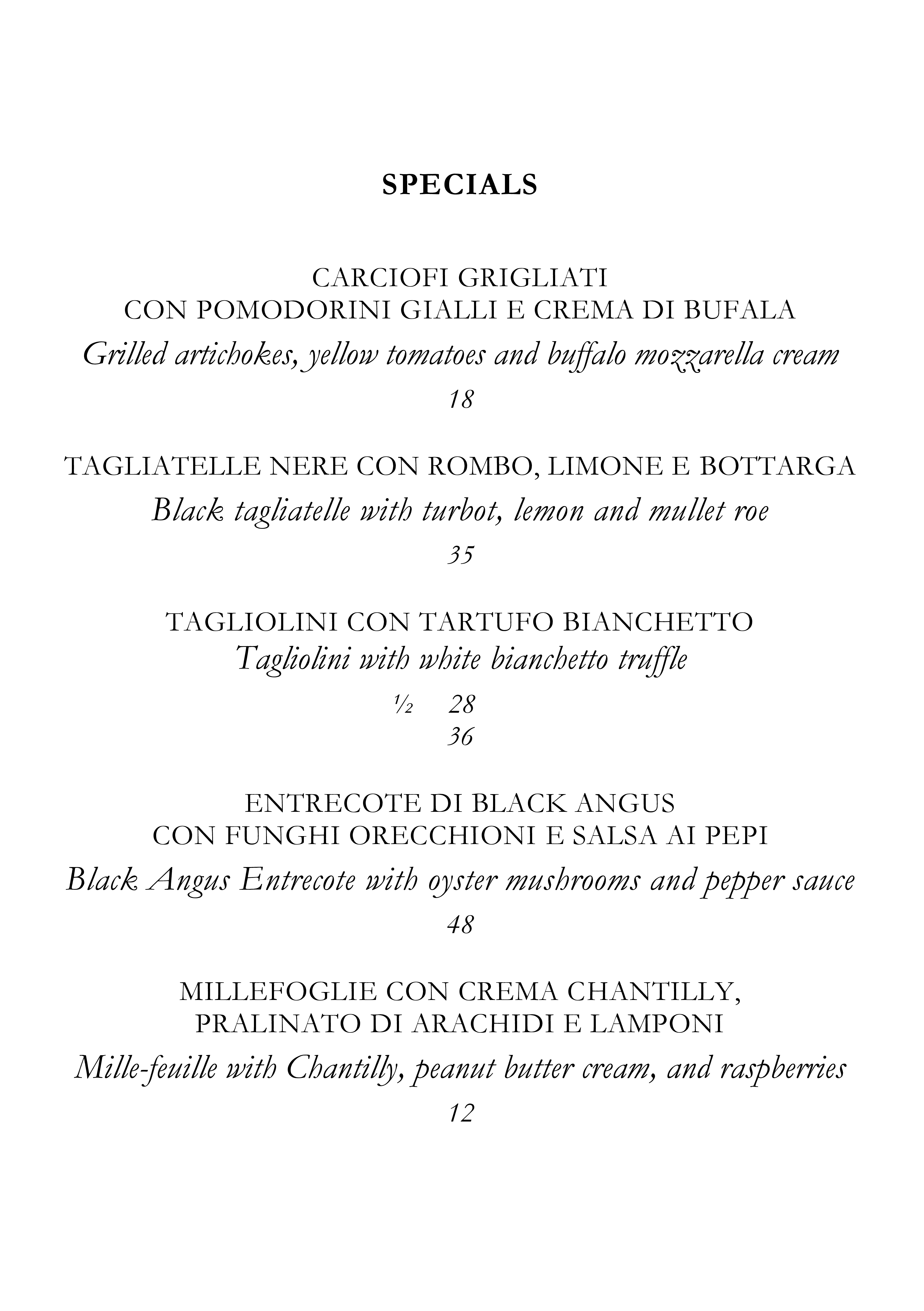 Daily special Seite 1