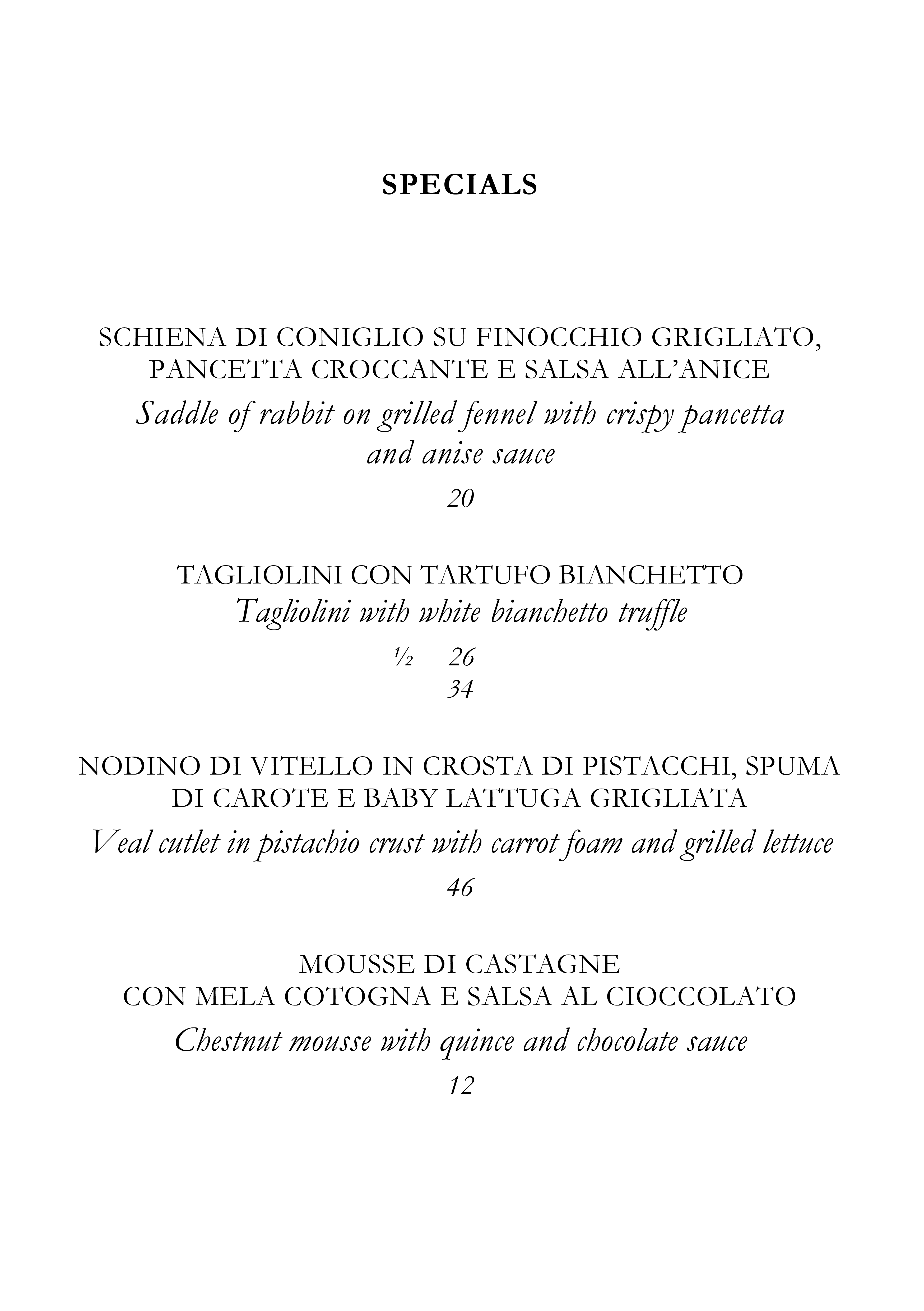 Daily special Seite 1