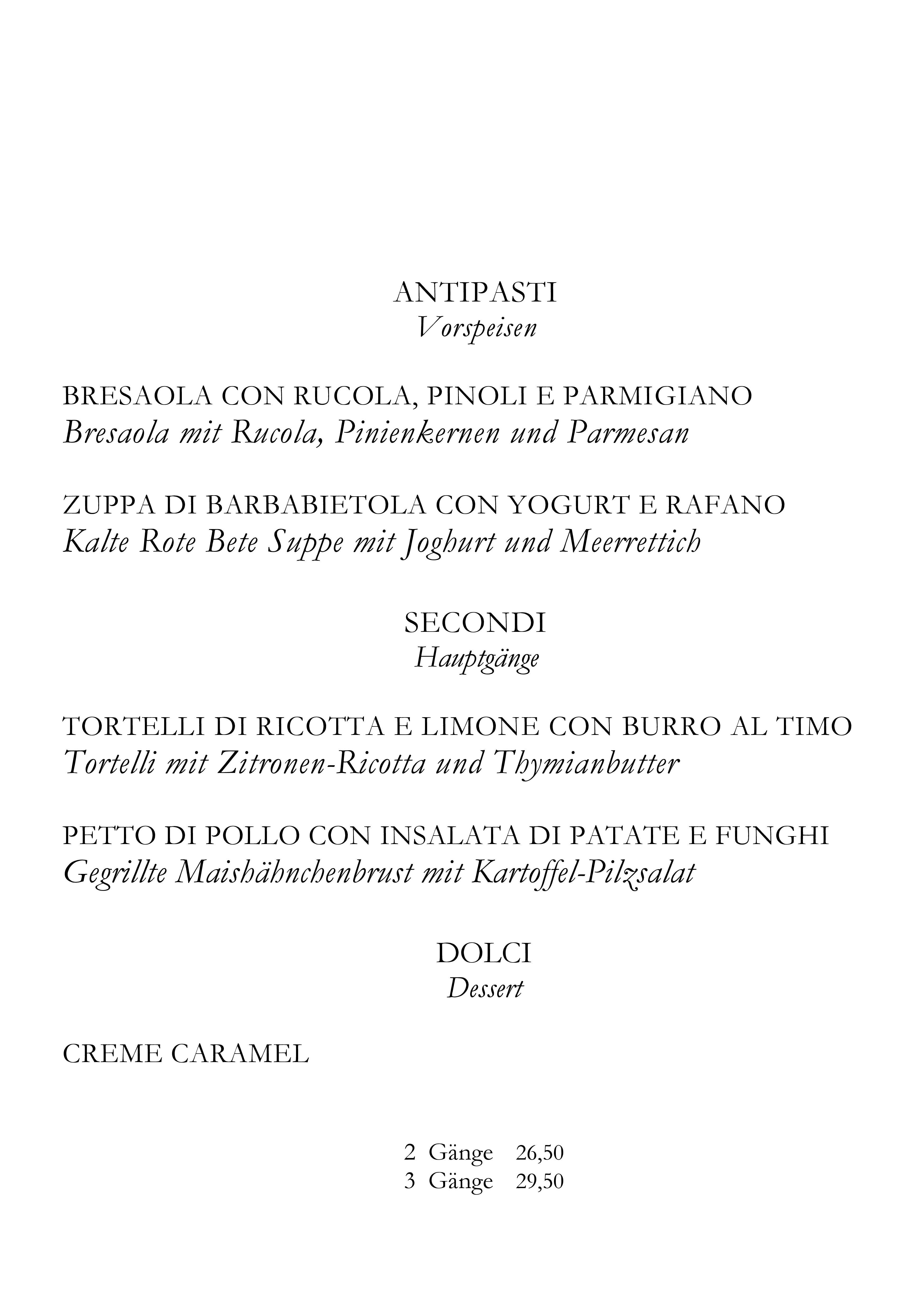 Mittagsmenü Seite 1