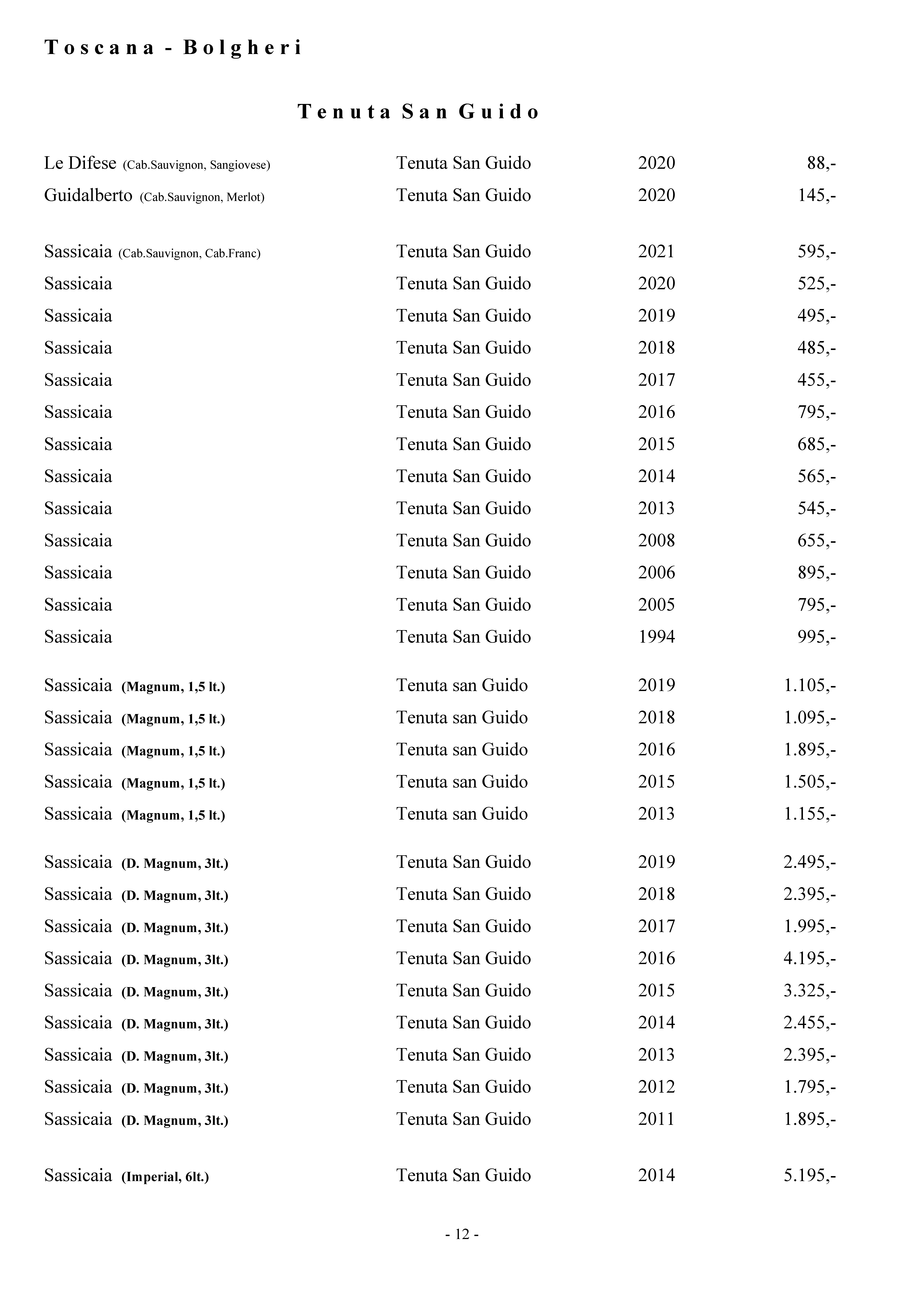 Weinkarte Seite 12