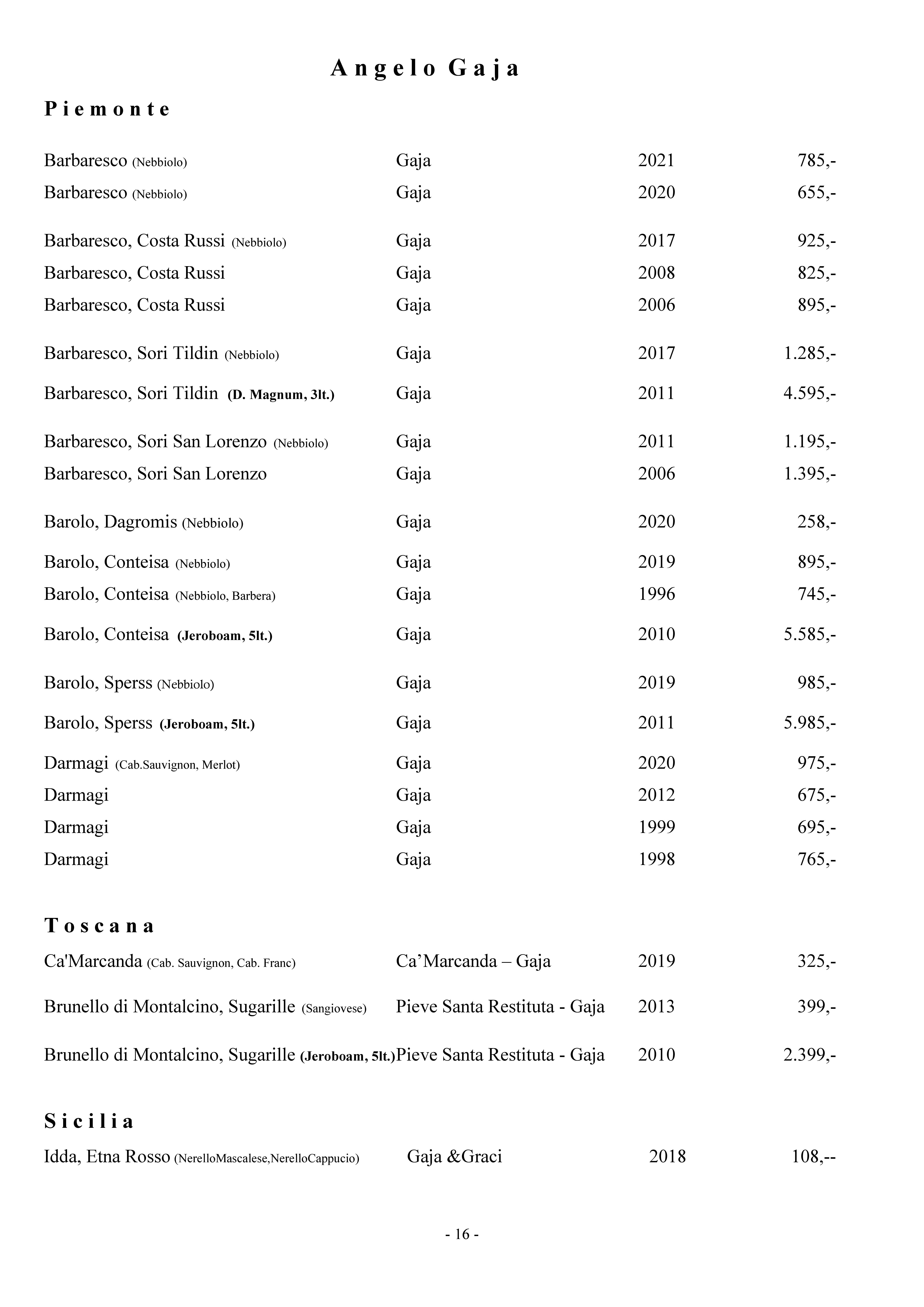 Weinkarte Seite 16